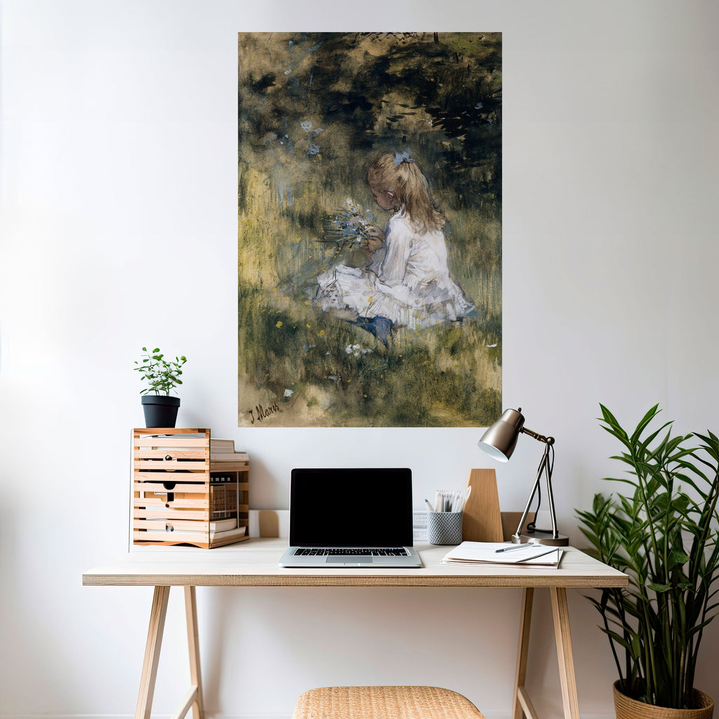 GATHERING SERENITY Poster Vertical Autocolante