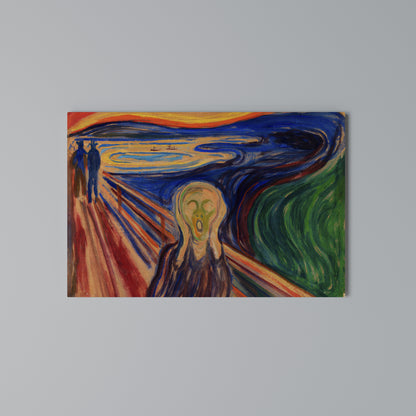 THE SCREAM Horizontal Canvas Print