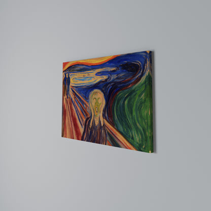 THE SCREAM Horizontal Canvas Print