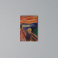 THE SCREAM Vertical Canvas Print