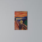 THE SCREAM Vertical Canvas Print