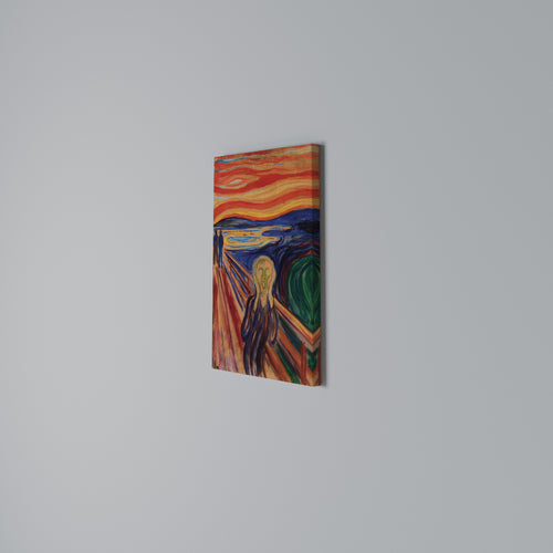 THE SCREAM Quadro em tela vertical