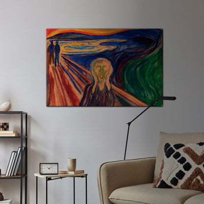 THE SCREAM Horizontal Canvas Print