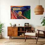 THE SCREAM Peel and Stick Horizontal Poster