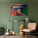 THE SCREAM Peel and Stick Horizontal Poster