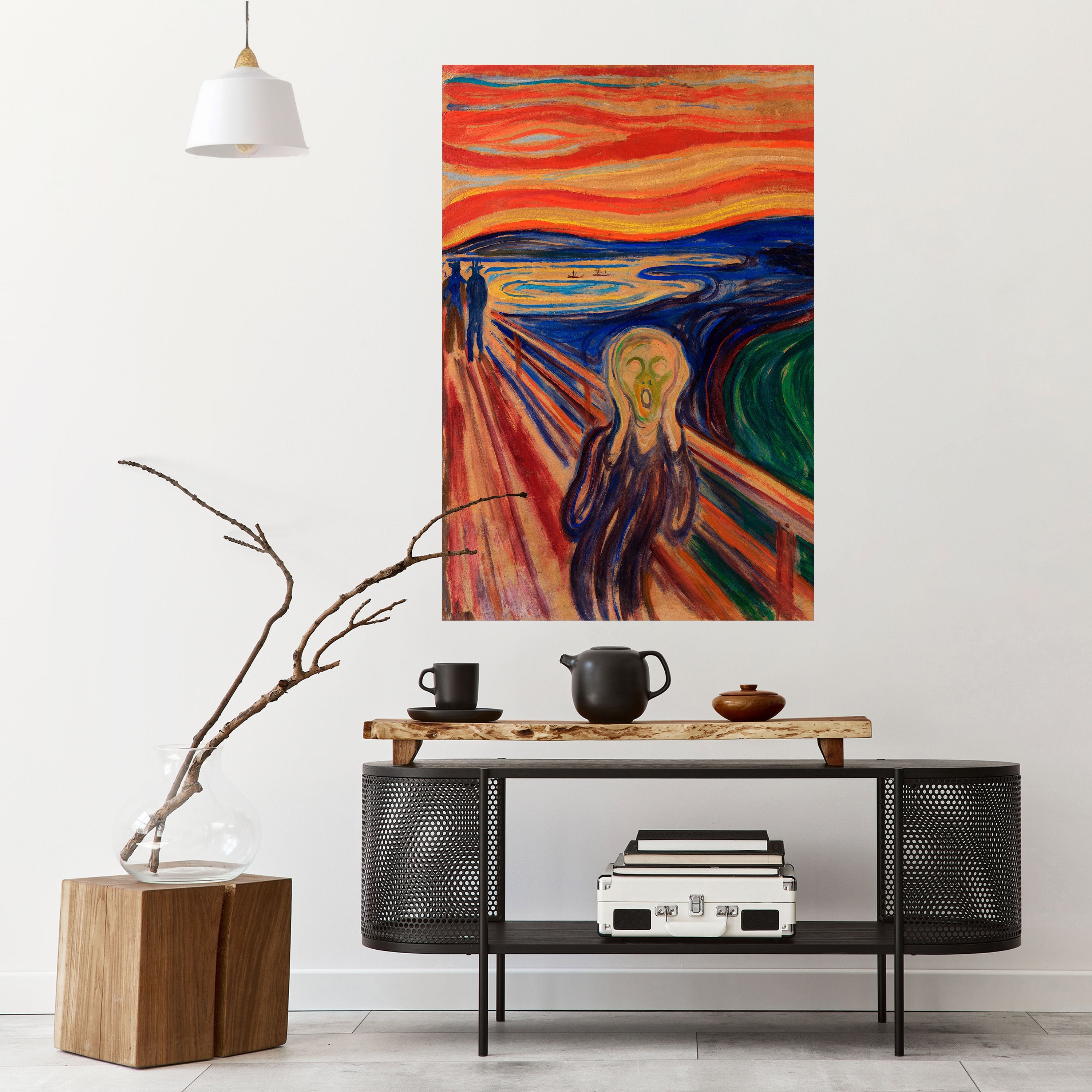 THE SCREAM Poster Vertical Autocolante