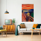 THE SCREAM Poster Vertical Autocolante