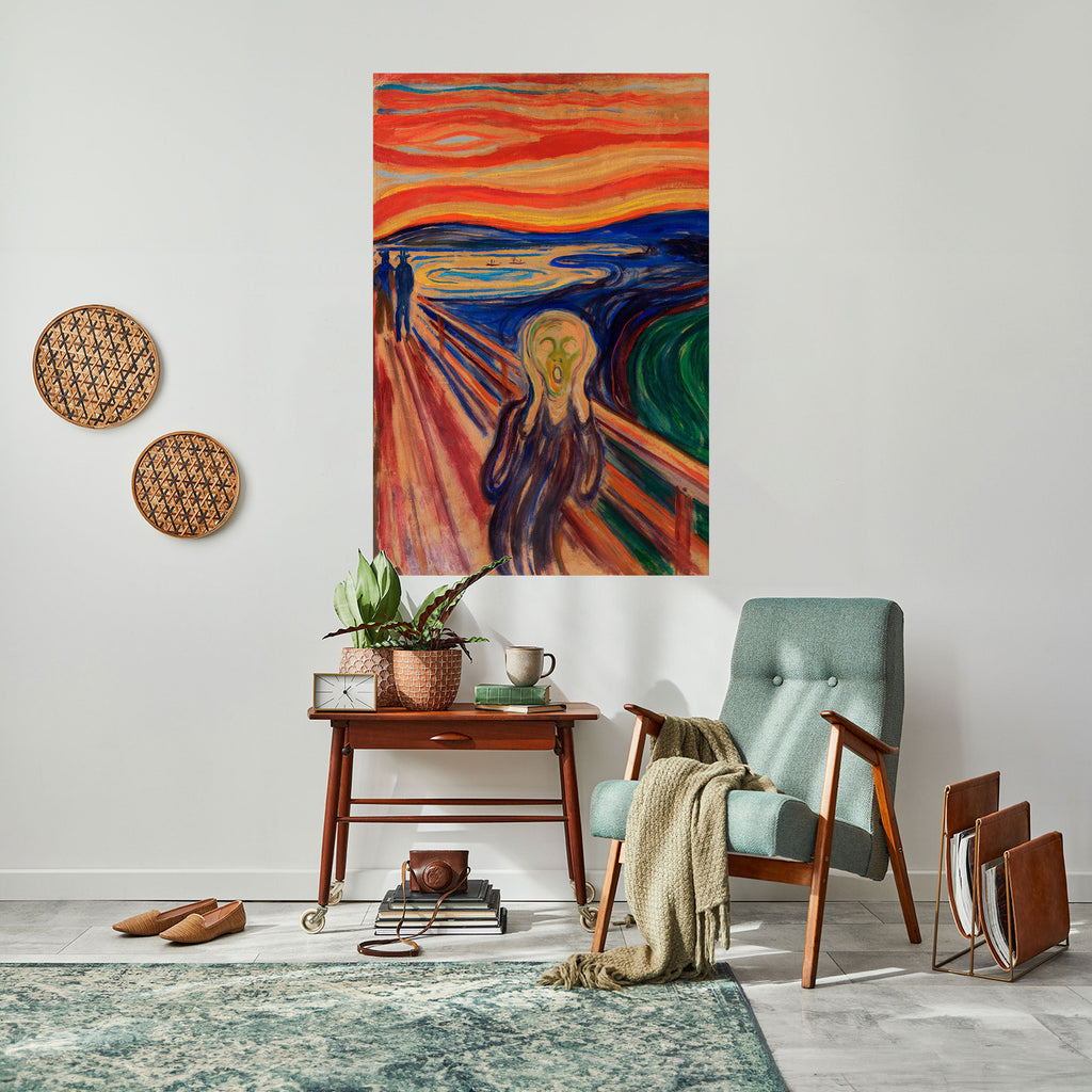 THE SCREAM Poster Vertical Autocolante