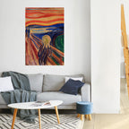 THE SCREAM Poster Vertical Autocolante