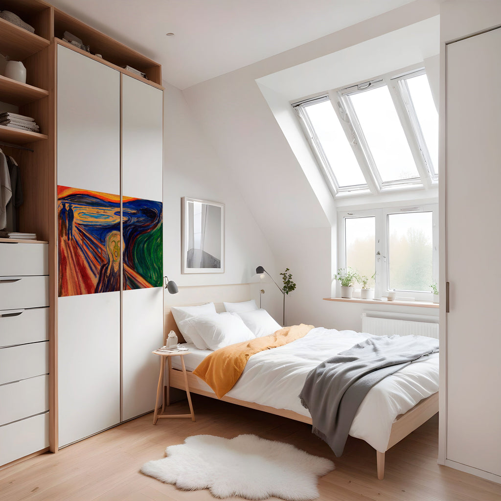 THE SCREAM Peel and Stick Horizontal Poster