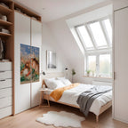 GIRLS IN THE GRASS Poster Vertical Autocolante