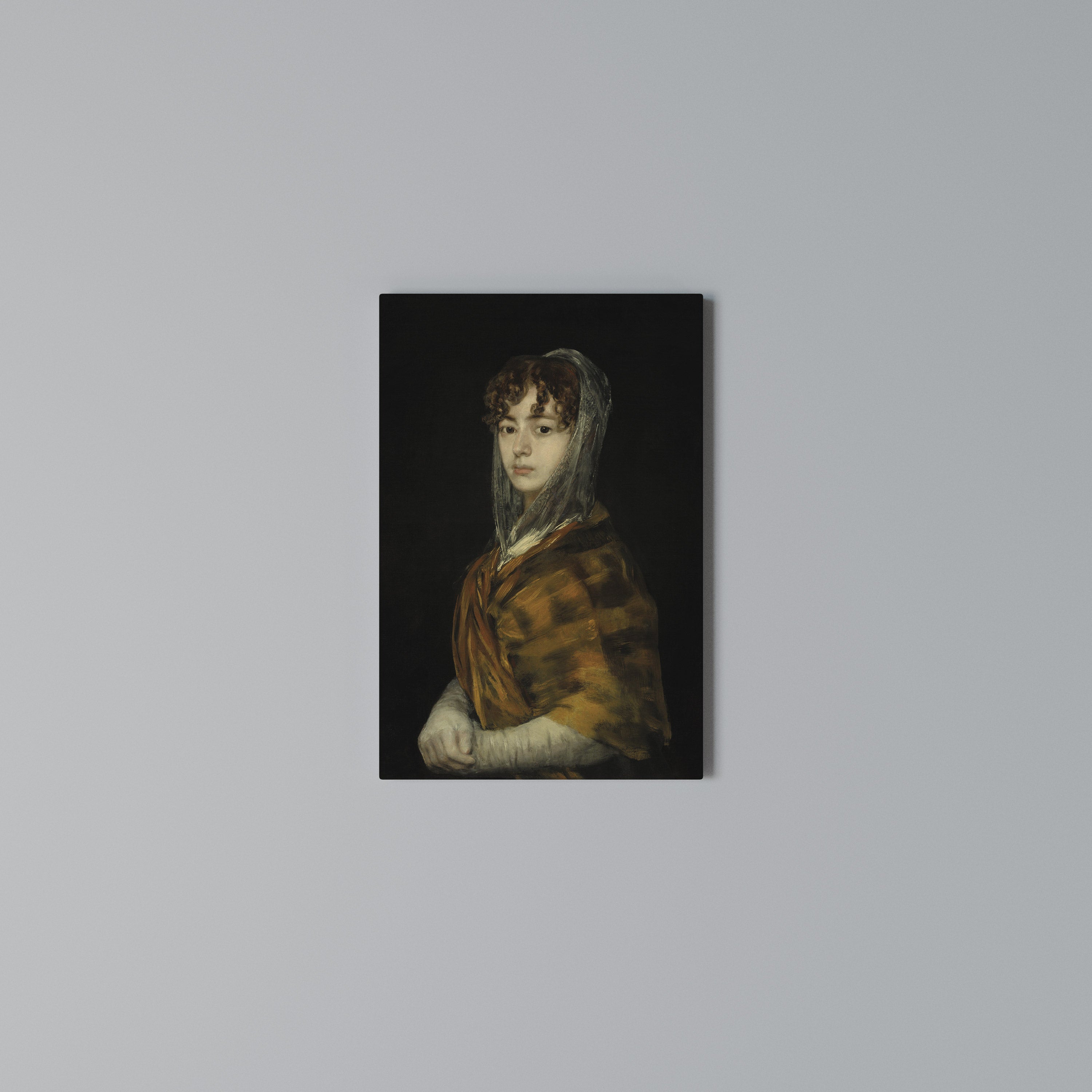 WHISPERS OF HISTORY Quadro em tela vertical