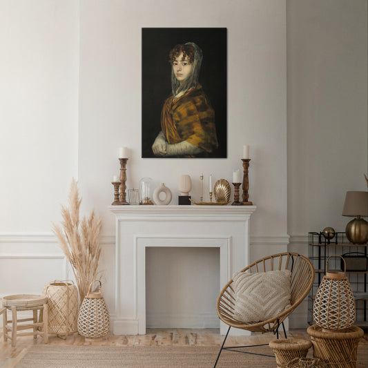 WHISPERS OF HISTORY Quadro em tela vertical