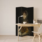 WHISPERS OF HISTORY Biombo Decorativo de 3 Painéis