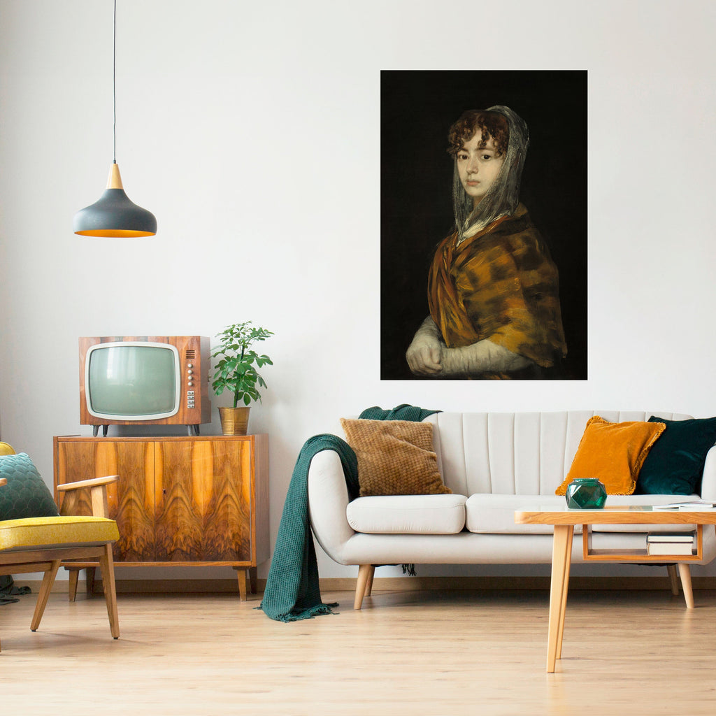 WHISPERS OF HISTORY Peel and Stick Vertical Poster