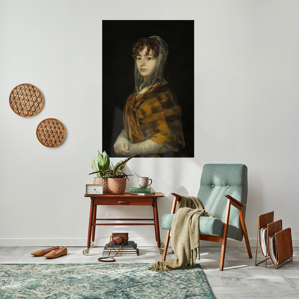 WHISPERS OF HISTORY Peel and Stick Vertical Poster