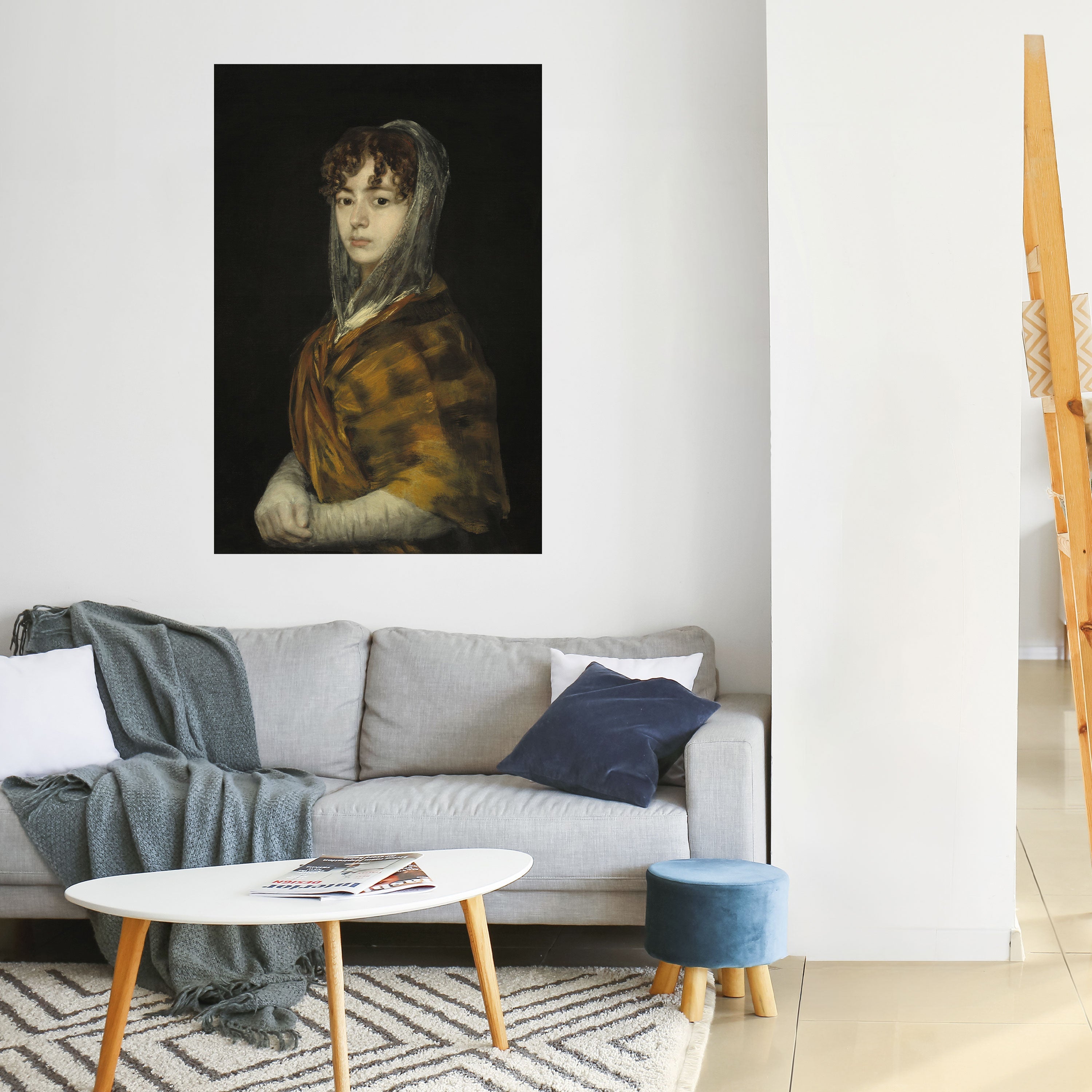 WHISPERS OF HISTORY Peel and Stick Vertical Poster