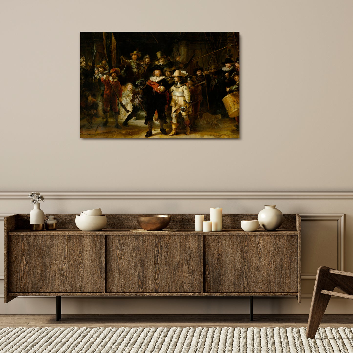NIGHTWATCH TRIBUTE Horizontal Canvas Print