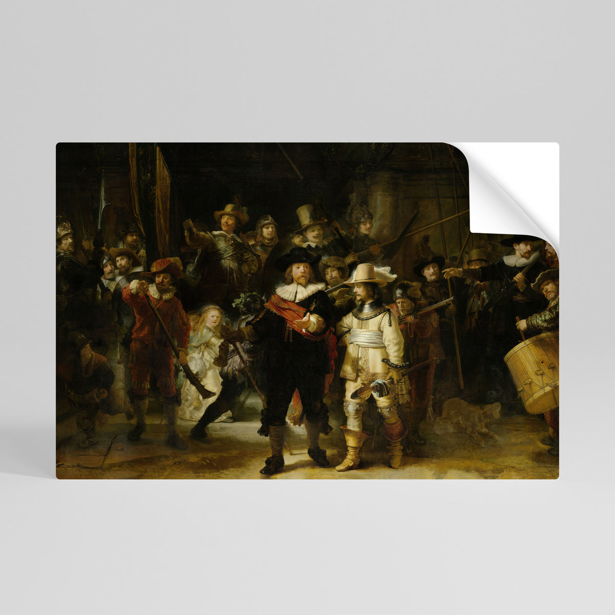 NIGHTWATCH TRIBUTE Póster Autocolante Horizontal