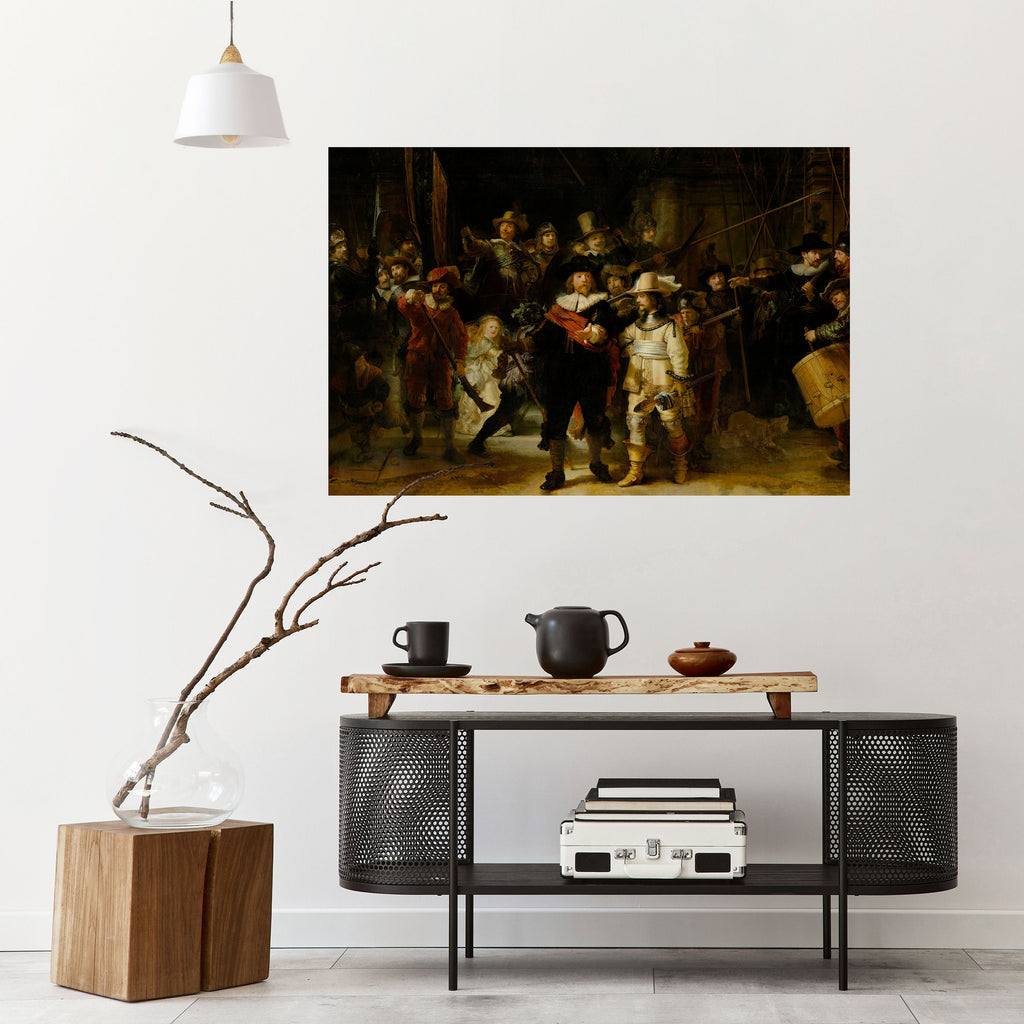 NIGHTWATCH TRIBUTE Peel and Stick Horizontal Poster