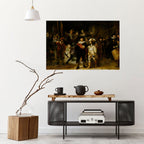 NIGHTWATCH TRIBUTE Peel and Stick Horizontal Poster