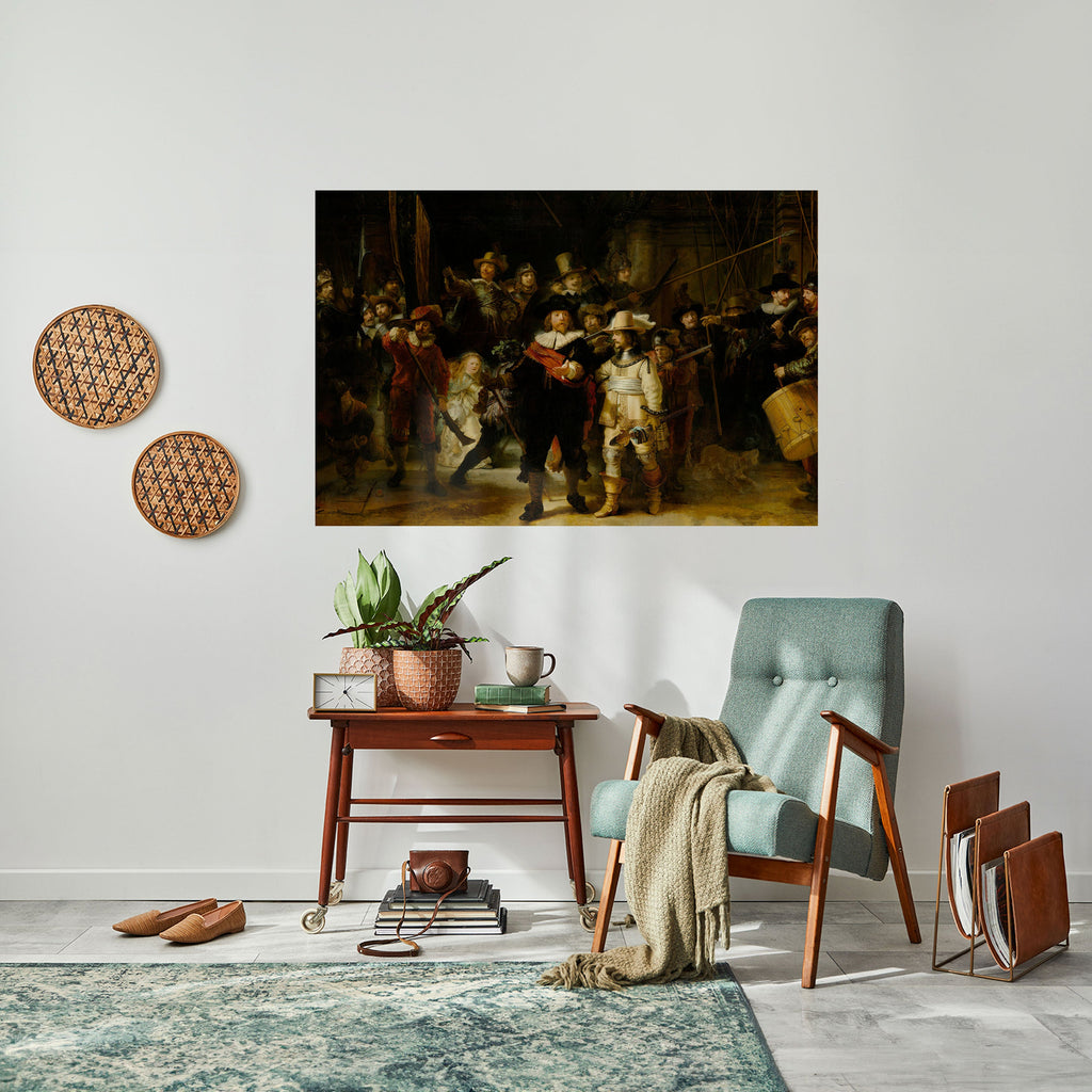 NIGHTWATCH TRIBUTE Peel and Stick Horizontal Poster