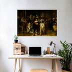 NIGHTWATCH TRIBUTE Peel and Stick Horizontal Poster