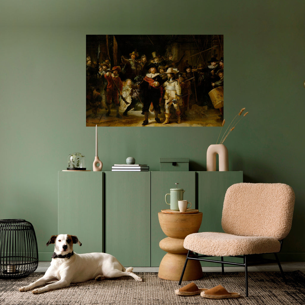 NIGHTWATCH TRIBUTE Peel and Stick Horizontal Poster