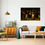 NIGHTWATCH TRIBUTE Peel and Stick Horizontal Poster