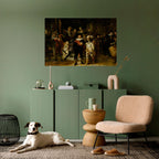 NIGHTWATCH TRIBUTE Peel and Stick Horizontal Poster