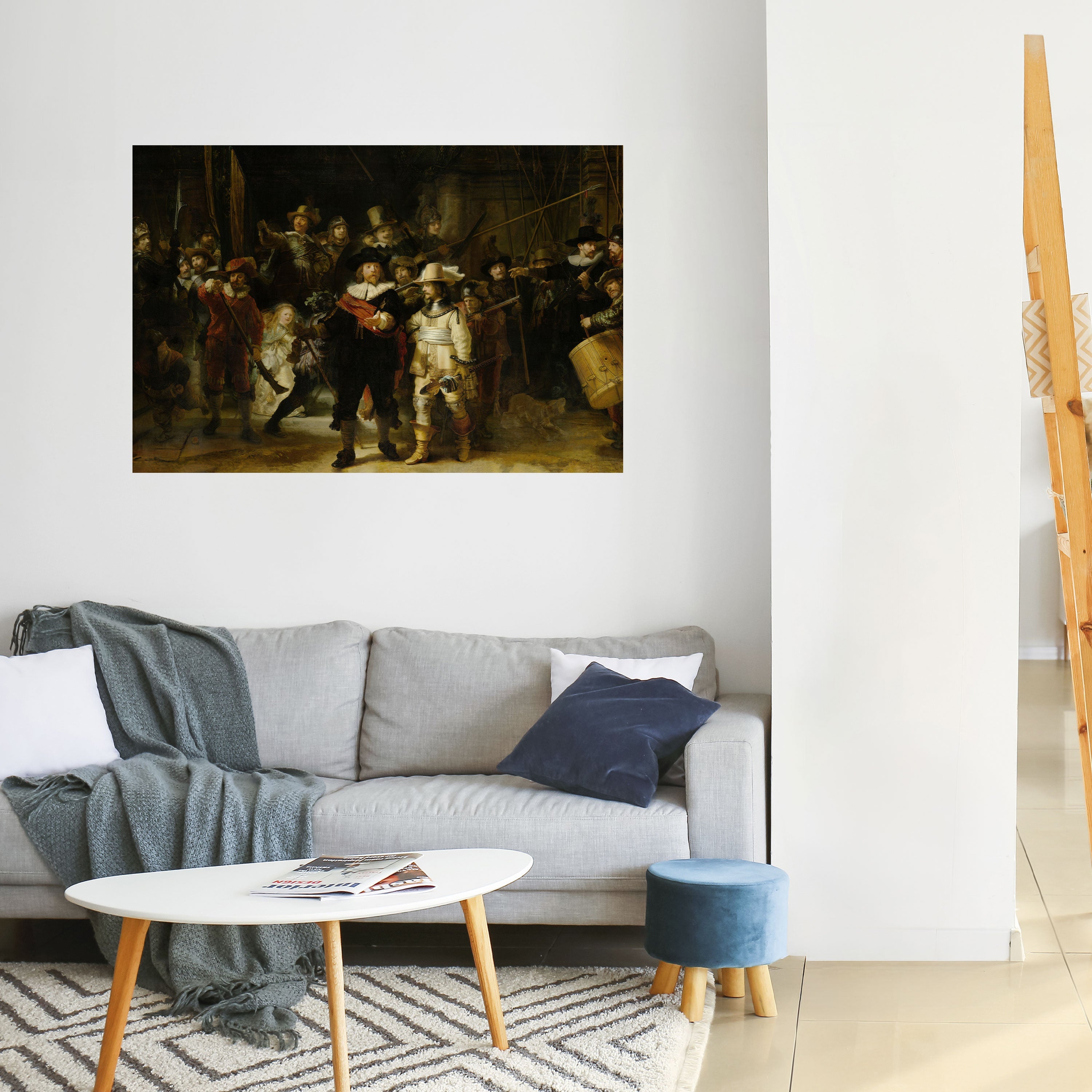 NIGHTWATCH TRIBUTE Peel and Stick Horizontal Poster