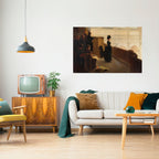 WHISPERS OF PASSION Peel and Stick Horizontal Poster