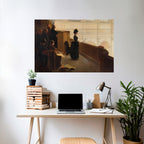 WHISPERS OF PASSION Peel and Stick Horizontal Poster