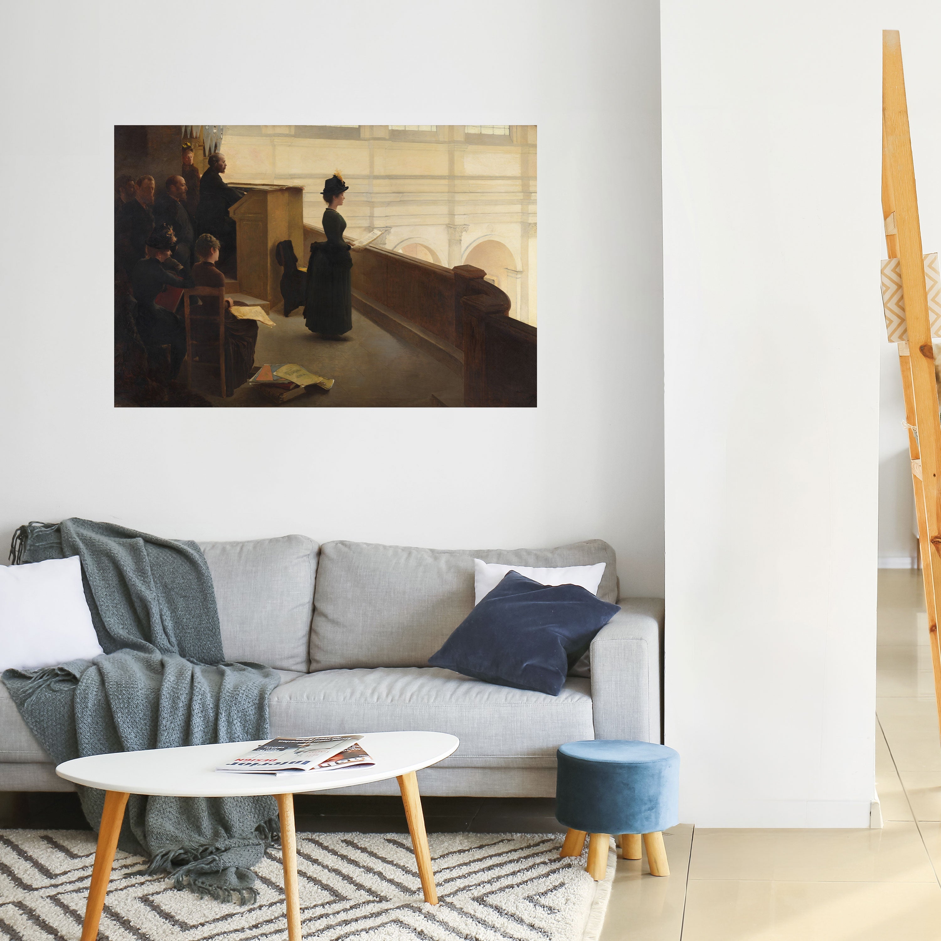 WHISPERS OF PASSION Peel and Stick Horizontal Poster