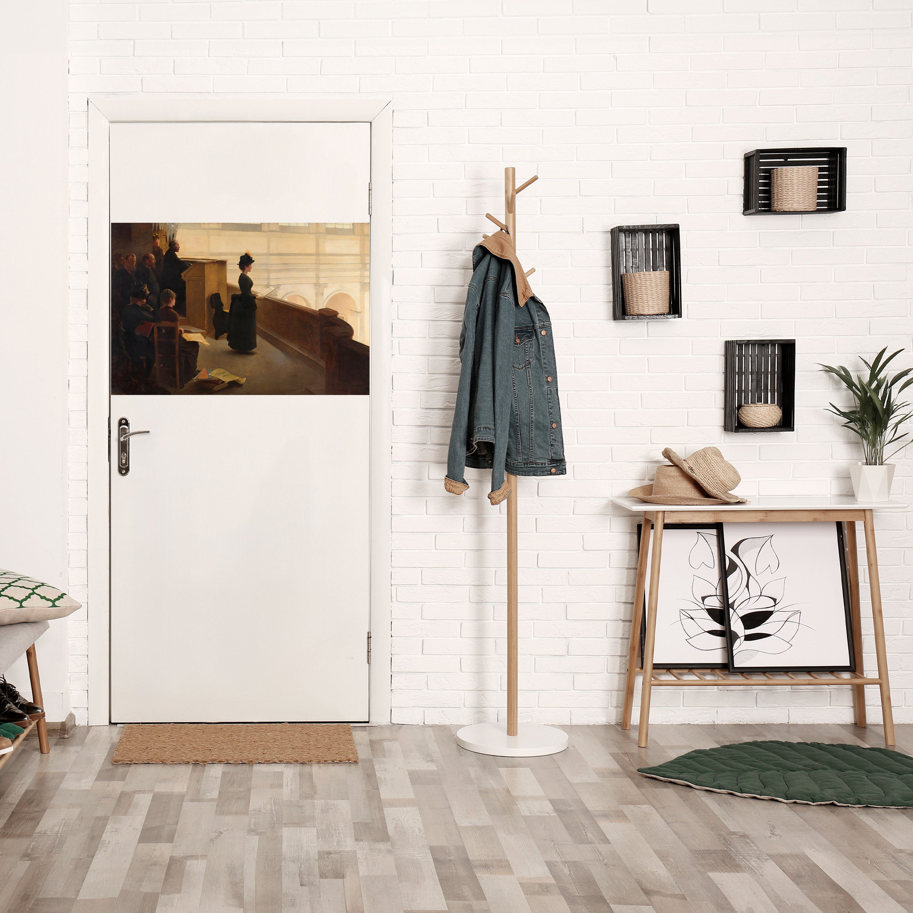 WHISPERS OF PASSION Peel and Stick Horizontal Poster