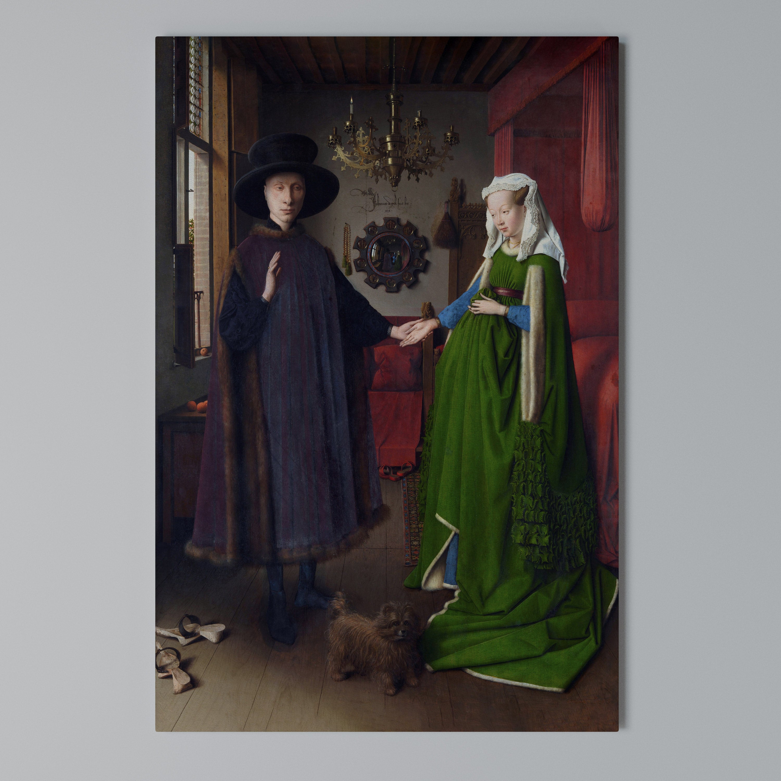 TIMELESS AFFECTION Quadro em tela vertical