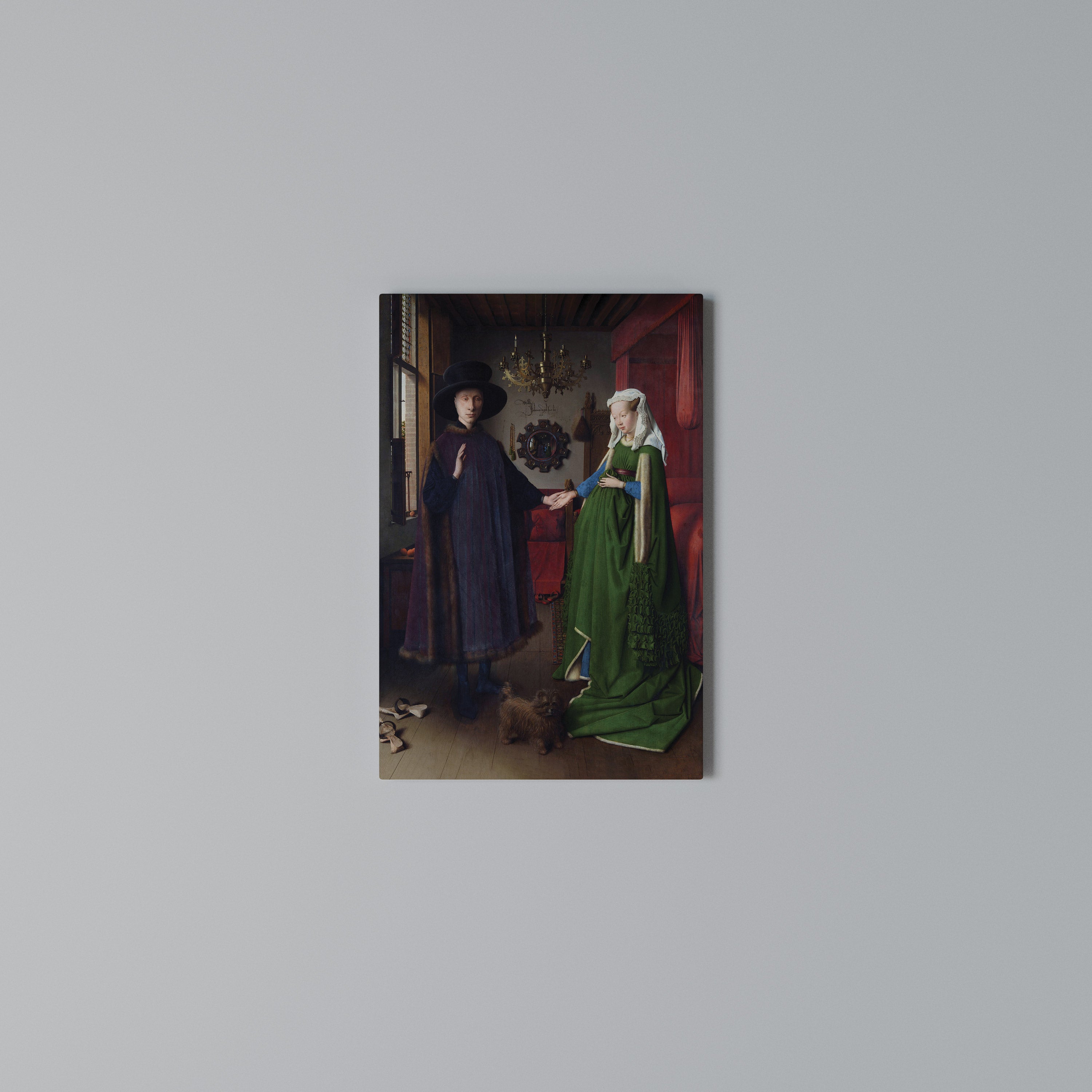TIMELESS AFFECTION Quadro em tela vertical