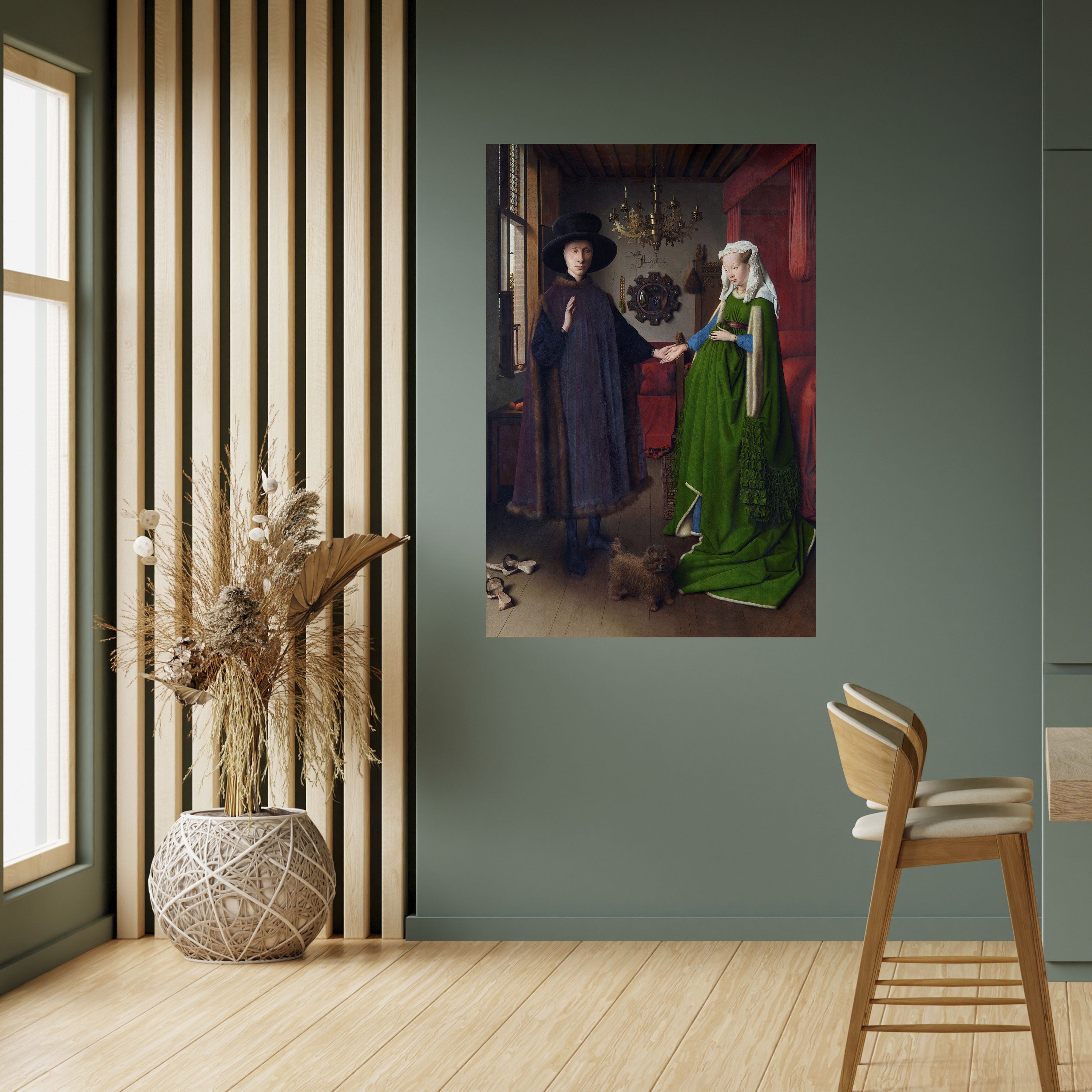 TIMELESS AFFECTION Peel and Stick Vertical Poster