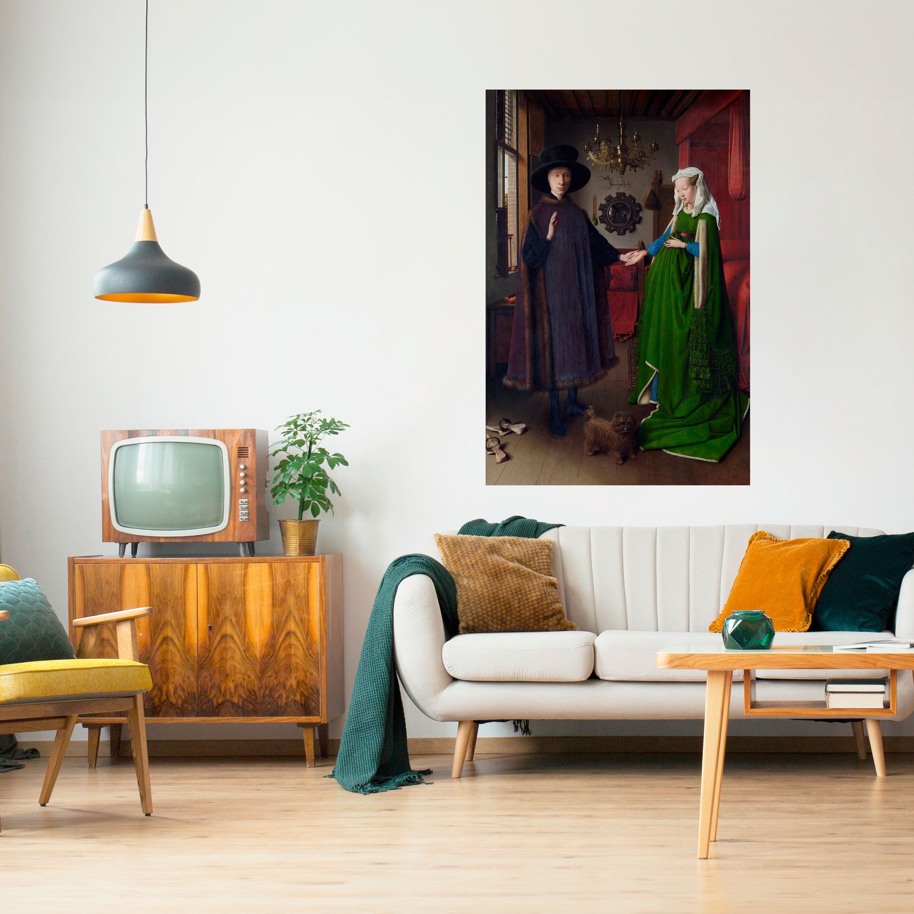 TIMELESS AFFECTION Peel and Stick Vertical Poster