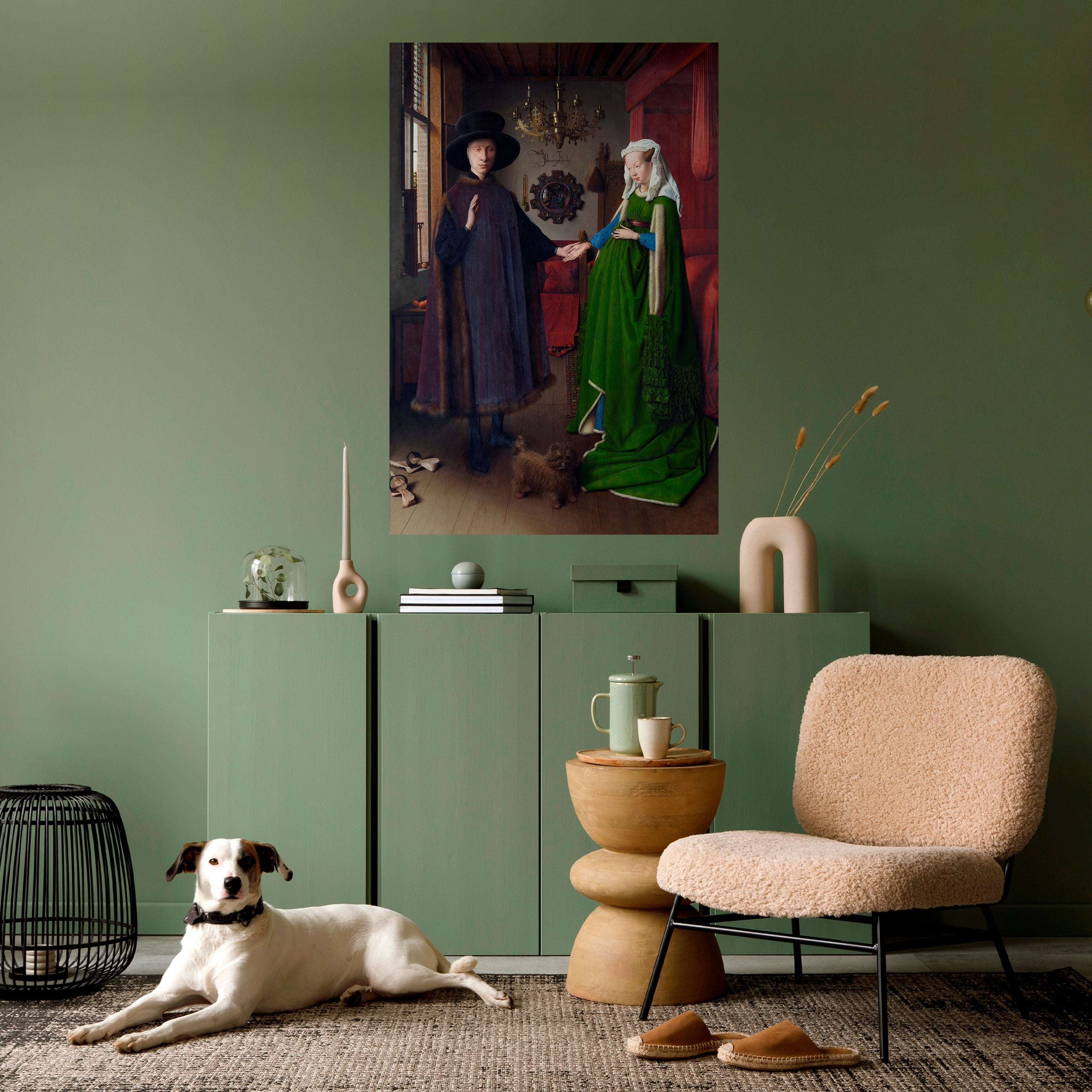 TIMELESS AFFECTION Peel and Stick Vertical Poster