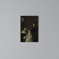CHERISHED MOMENTS EMBRACED Quadro em tela vertical
