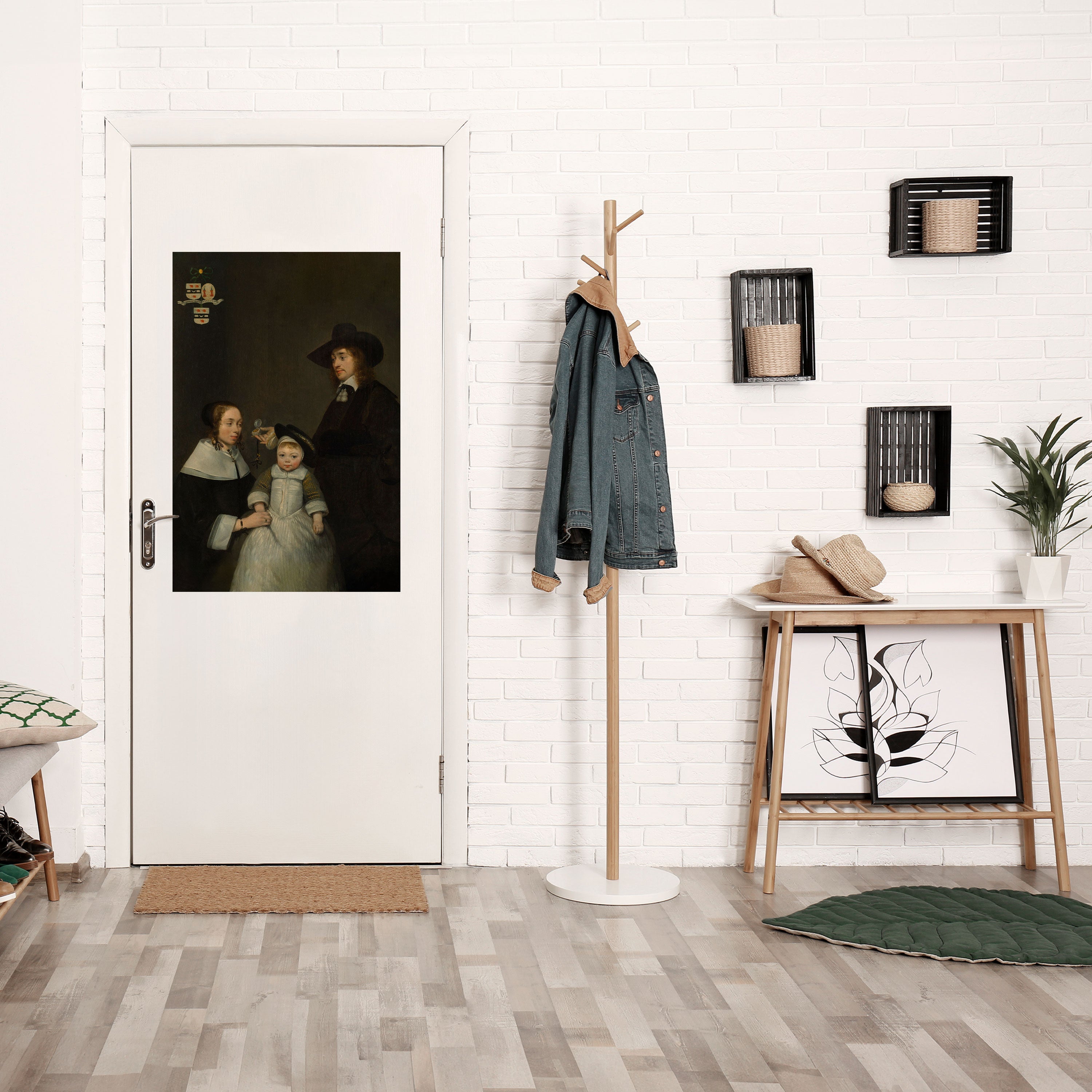 CHERISHED MOMENTS EMBRACED Poster Vertical Autocolante