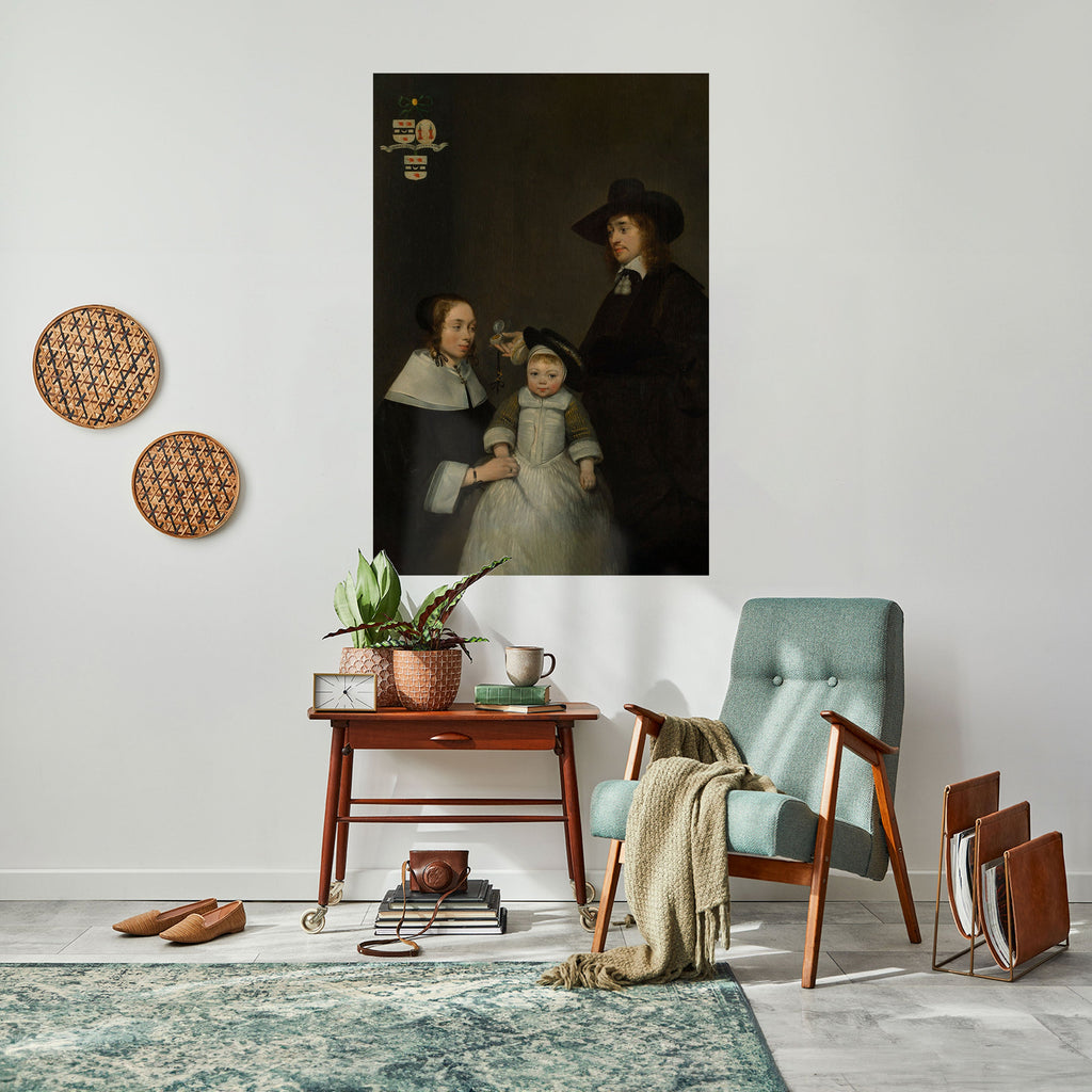 CHERISHED MOMENTS EMBRACED Poster Vertical Autocolante