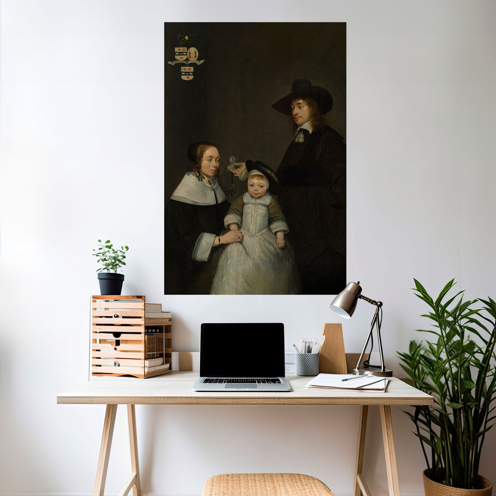 CHERISHED MOMENTS EMBRACED Poster Vertical Autocolante