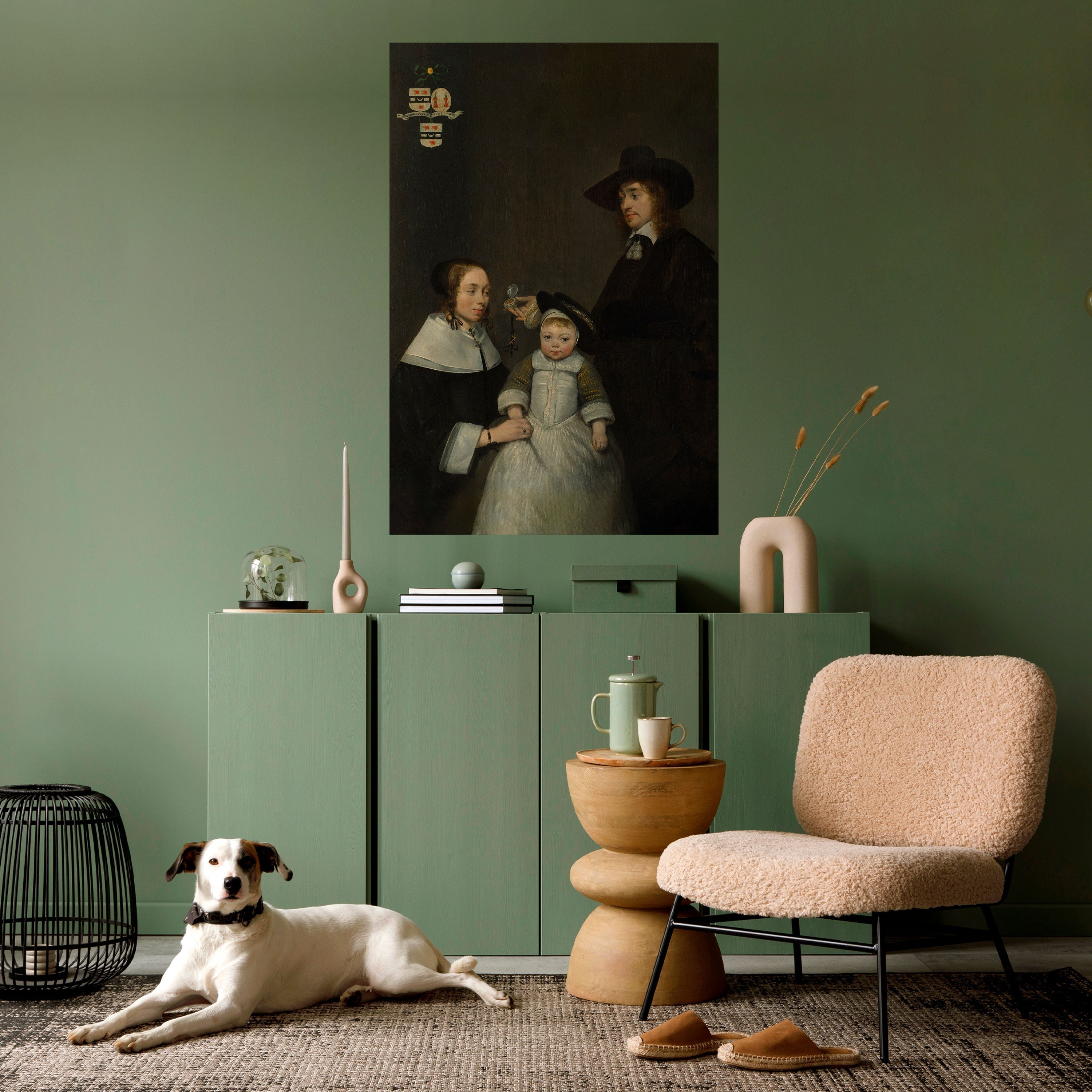 CHERISHED MOMENTS EMBRACED Poster Vertical Autocolante