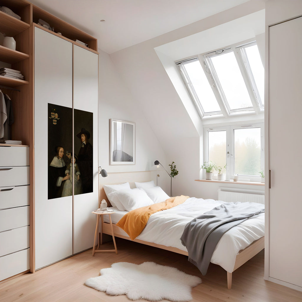 CHERISHED MOMENTS EMBRACED Poster Vertical Autocolante