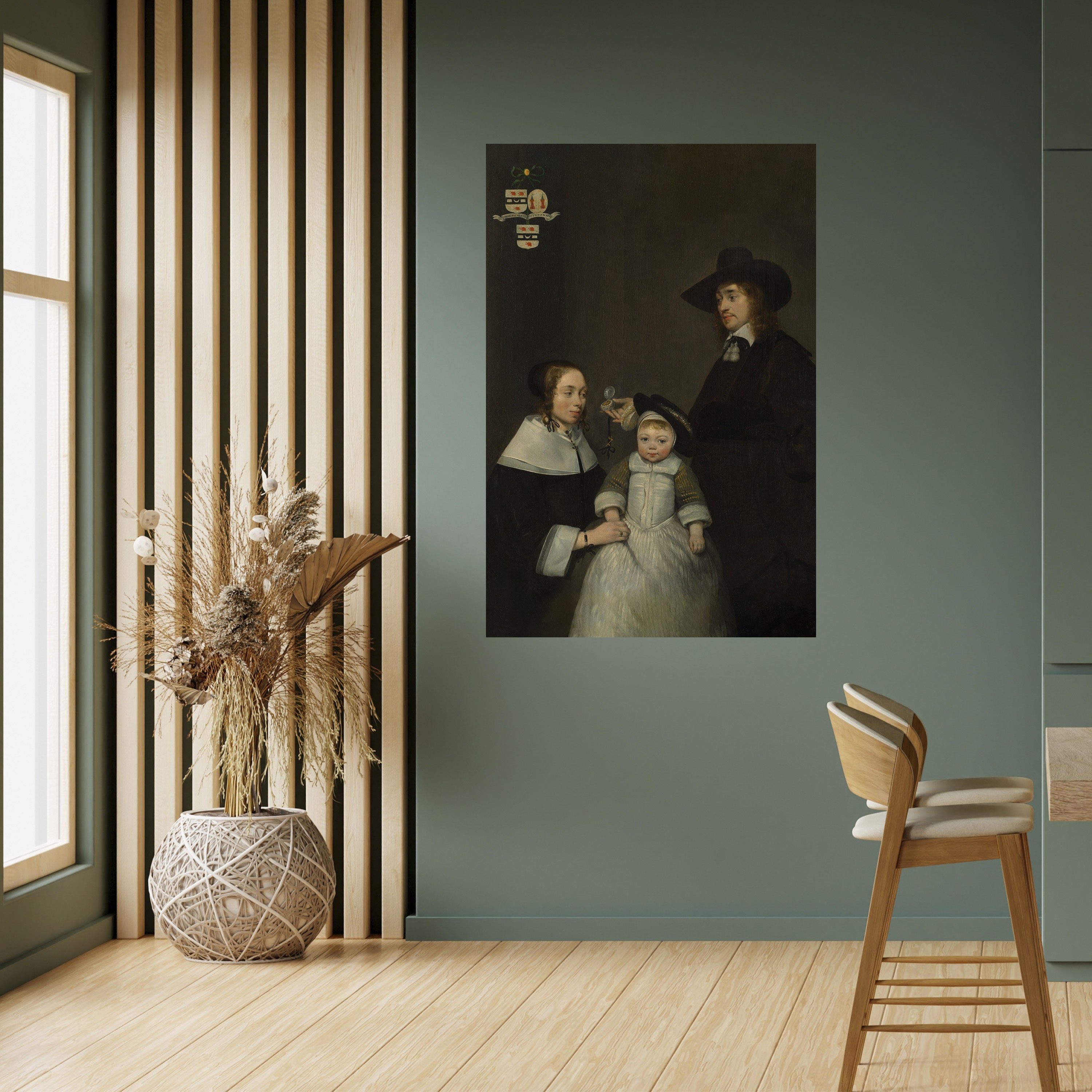 CHERISHED MOMENTS EMBRACED Poster Vertical Autocolante