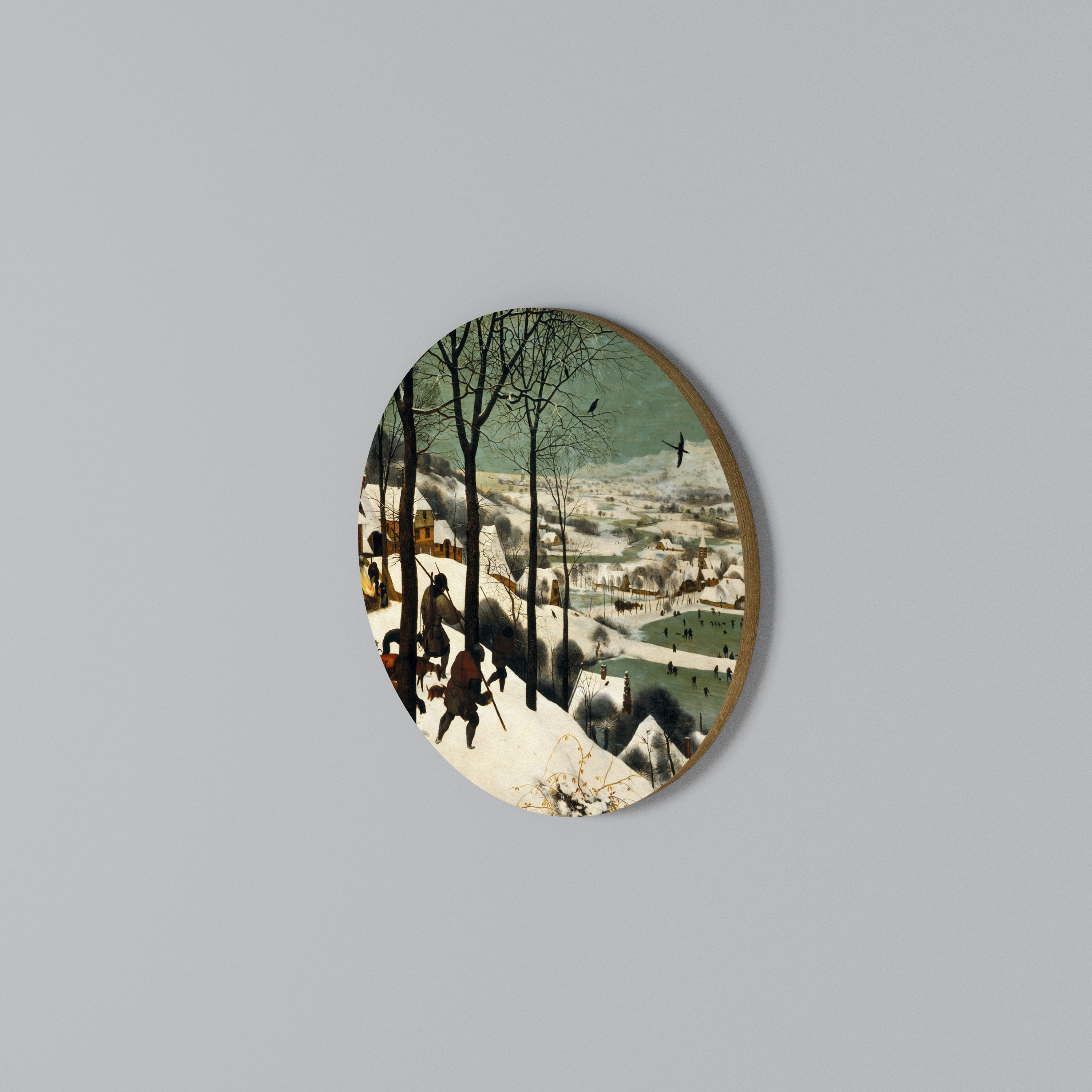 FROSTBITTEN ADVENTURES Round Wall Art