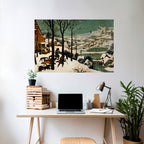 FROSTBITTEN ADVENTURES Peel and Stick Horizontal Poster