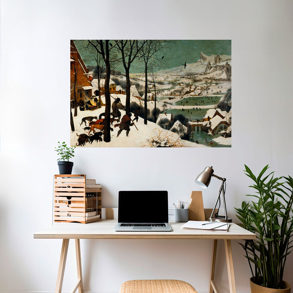 FROSTBITTEN ADVENTURES Peel and Stick Horizontal Poster